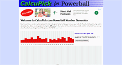 Desktop Screenshot of calcupick.com