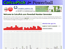 Tablet Screenshot of calcupick.com